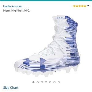 Men’s size 10.5 football, lacrosse etc. cleats.